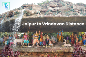 Jaipur to Vrindavan Distance 